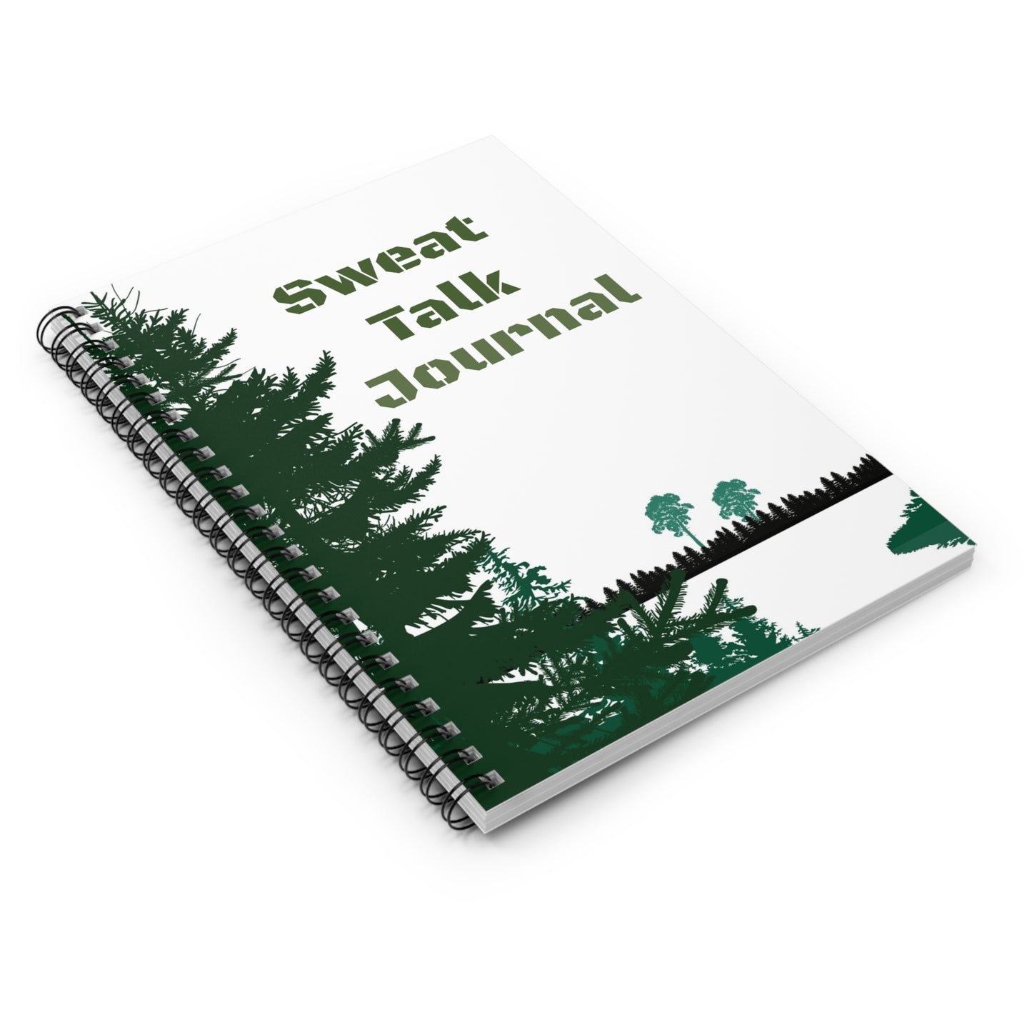 Sweat Talk Journal - Ruled Line Spiral Notebook