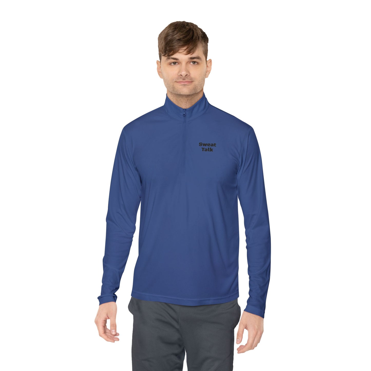 Sweat Talk Unisex Quarter-Zip Pullover