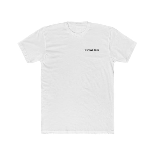 Sweat Talk Unisex Cotton Crew Tee