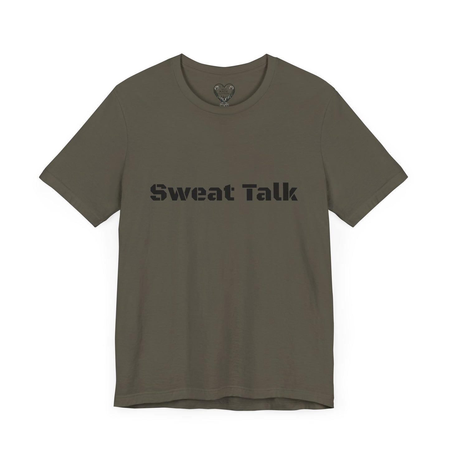 Sweat Talk Unisex Jersey Short Sleeve Tee