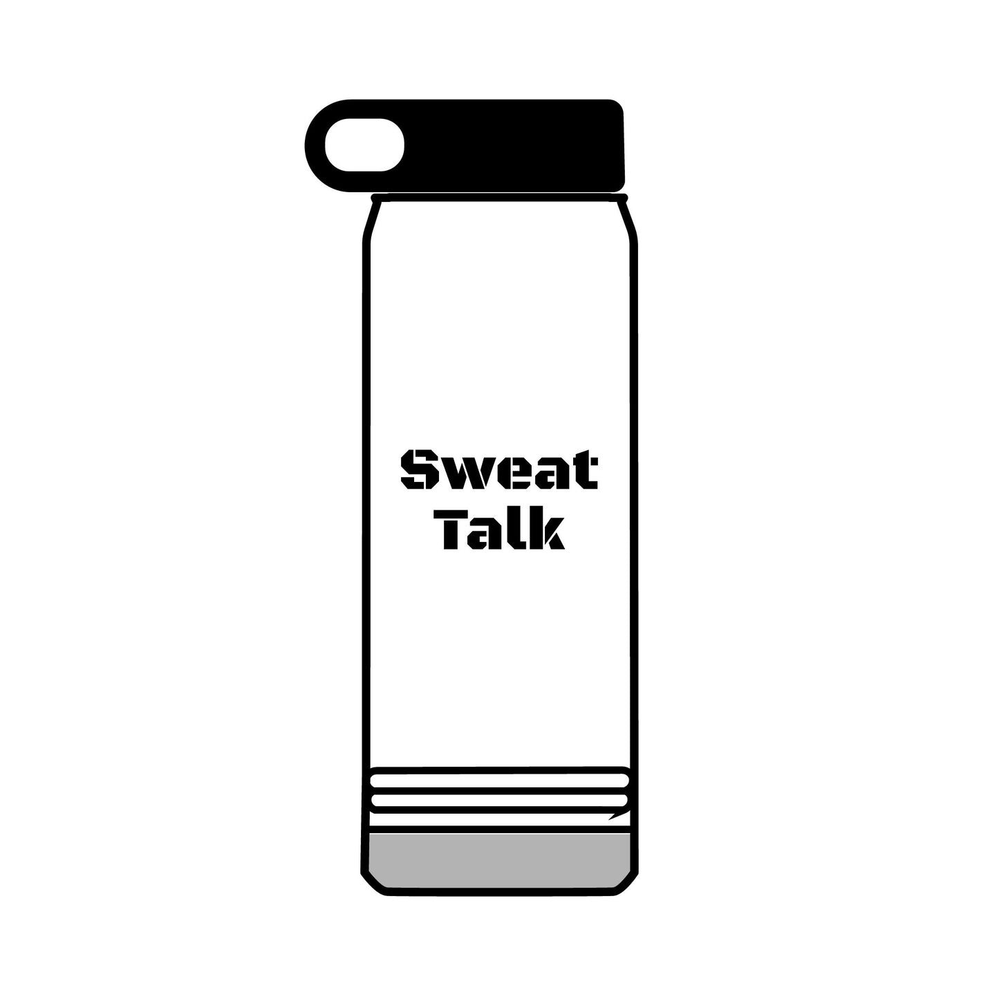 Sweat Talk 32oz Water Bottle